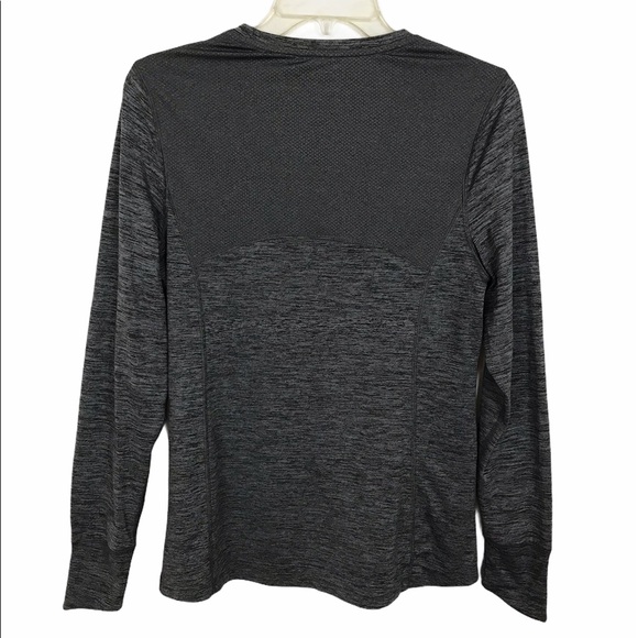 Well + Calm LS Gray  Athleisure Wear Top size Med - Picture 2 of 6
